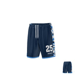 FOOTBALL SHORTS -  NAVY 6
